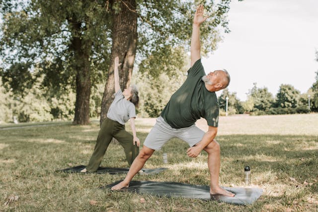 Stretching sesija